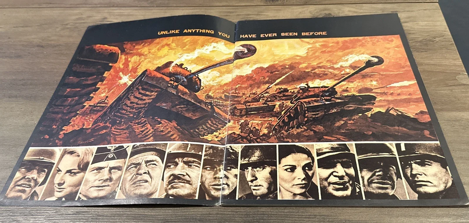 Battle of the Bulge ORIGINAL Movie Brochure Programme Cinerama 1965 Japan, изображение 2