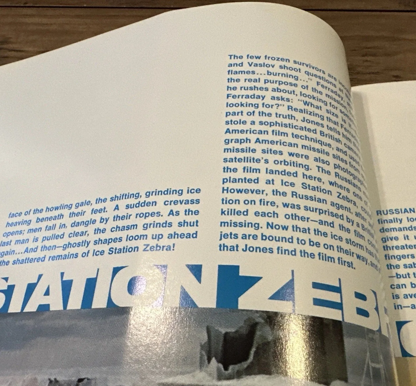 Rock Hudson - Ice Station Zebra 1968 UK Film Brochure, изображение 4