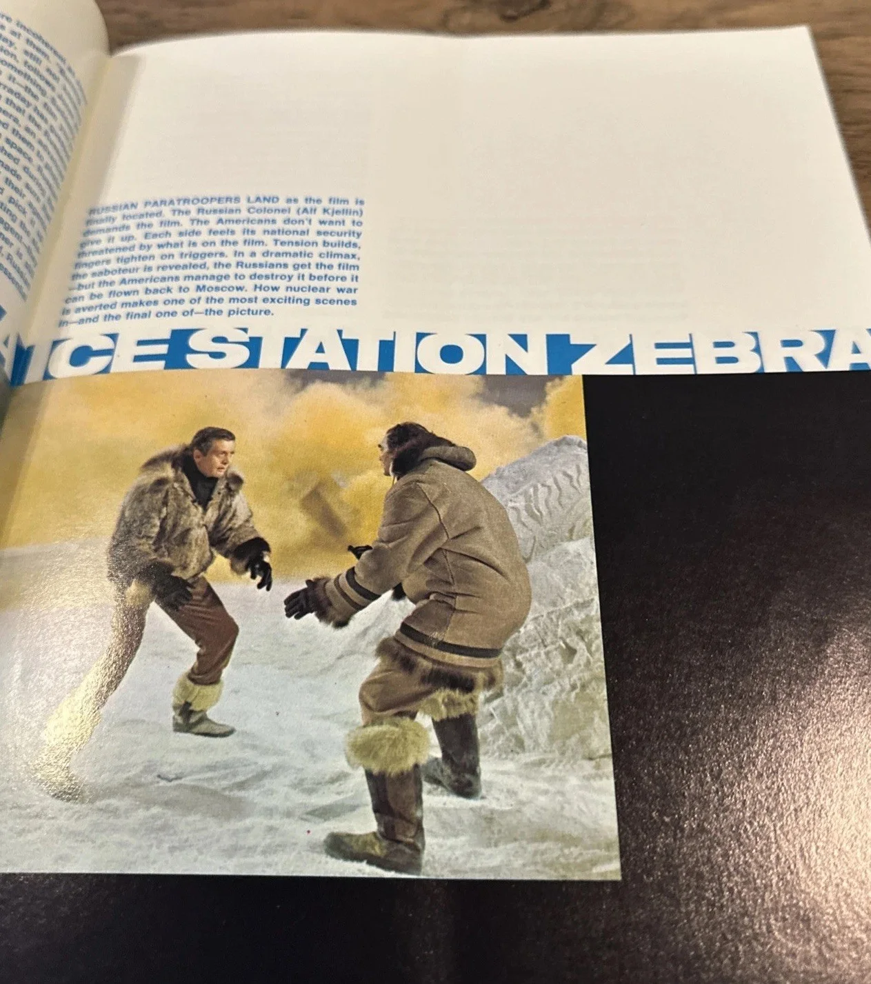 Rock Hudson - Ice Station Zebra 1968 UK Film Brochure, изображение 5