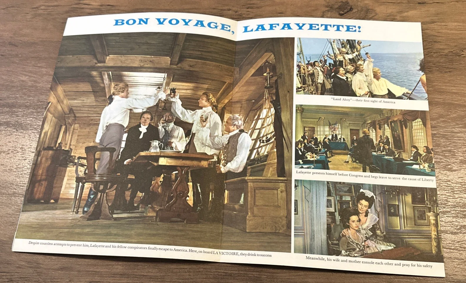 La Fayette Film Brochure Cinerama Jack Hawkins 1962, изображение 3