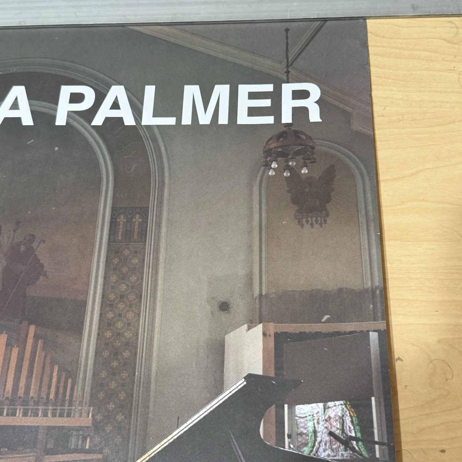 AMANDA PALMER Signed Piano Is Evil Poster 18x24 Autographed + COA / LOA Rare, image 4