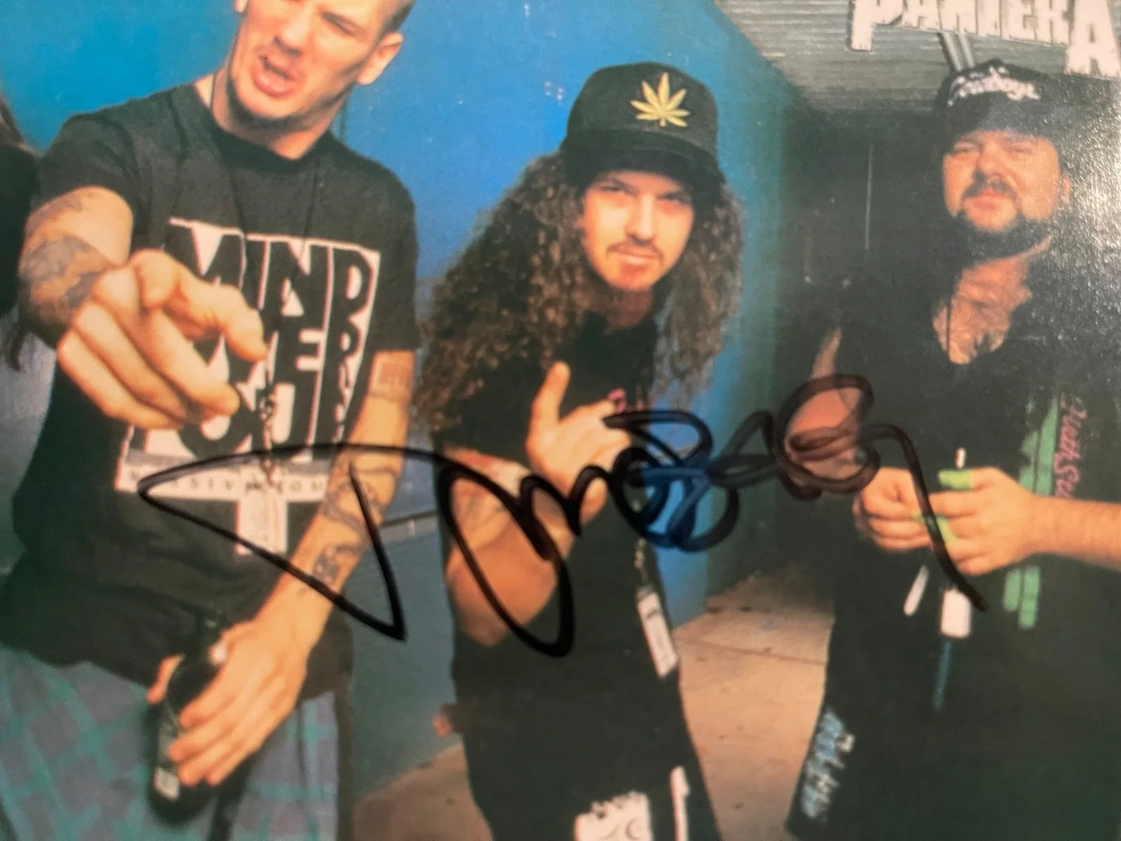 Dimebag Darrel Pantera Autographed Signed Photo Card, изображение 3