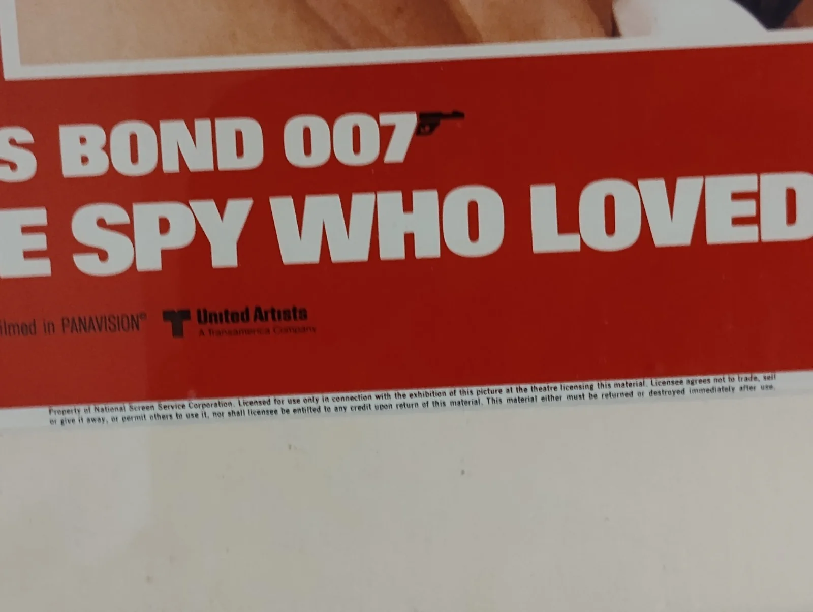 James Bond The Spy Who Loved Me Original Cinema Lobby Card Roger Moore FRAMED, изображение 4