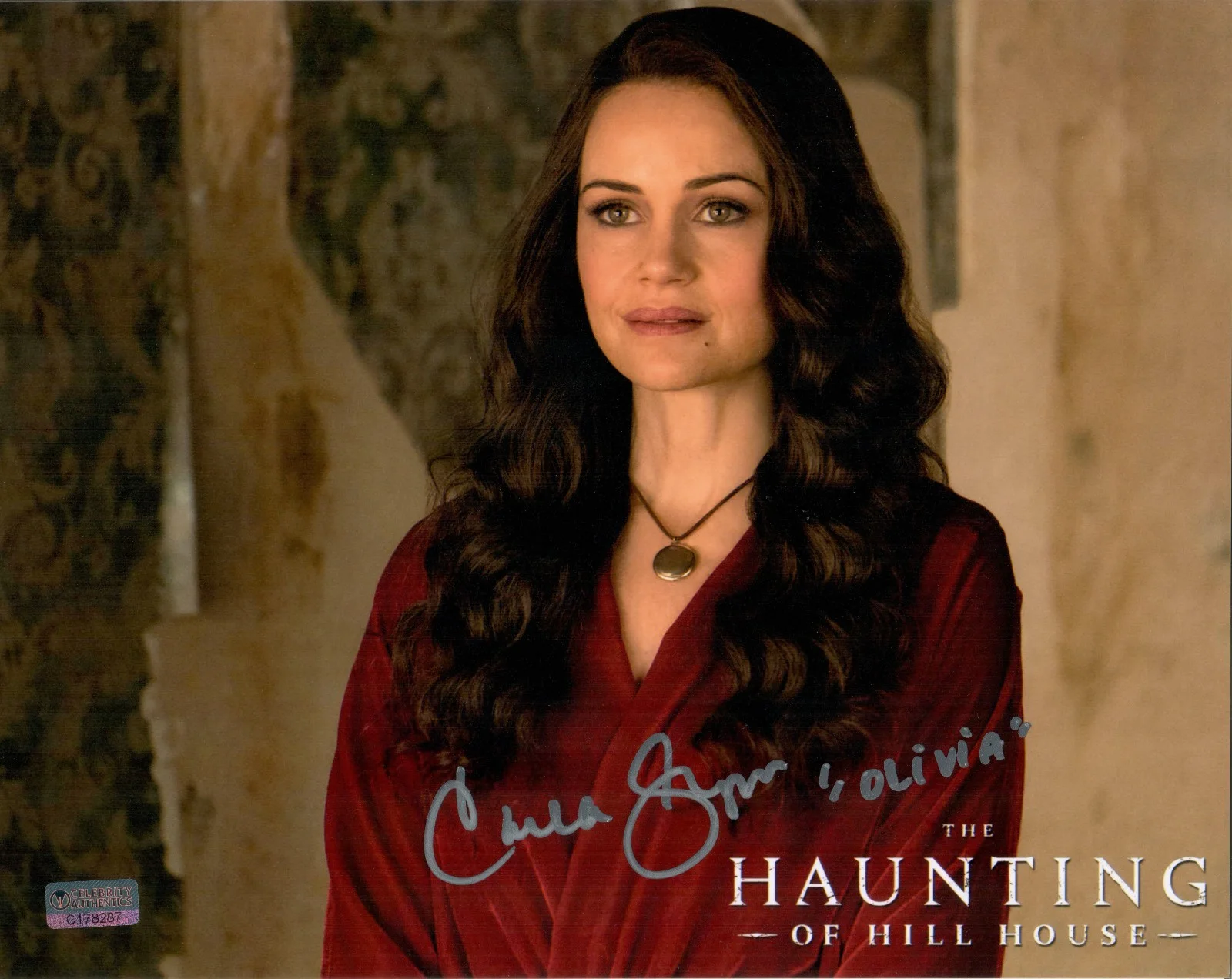 Carla Gugino — Carla Gugino ‘The Haunting of Hill House’ Original 8x10 Signed photo w CoA & FSD