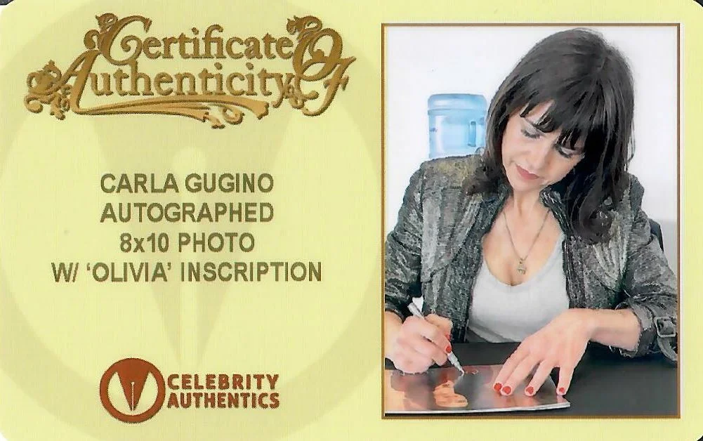 Carla Gugino — Carla Gugino ‘The Haunting of Hill House’ Original 8x10 Signed photo w CoA & FSD, изображение 2