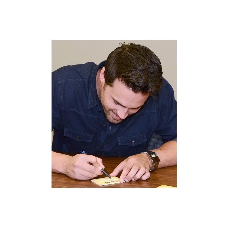 Brett Dalton — Brett Dalton Autographed 2.5x3.5 Signed Legendary Cuts Card Celeb Auth CoA & FSD, изображение 3