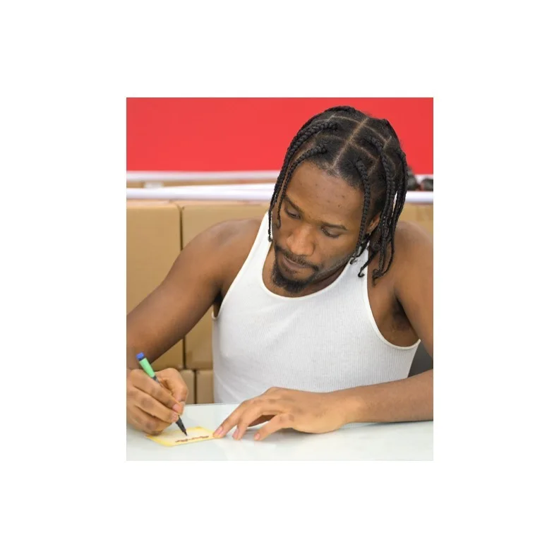 Shameik Moore — Shameik Moore Autographed 2.5x3.5 Signed Legendary Cuts Card Celeb Auth CoA FSD, image 3