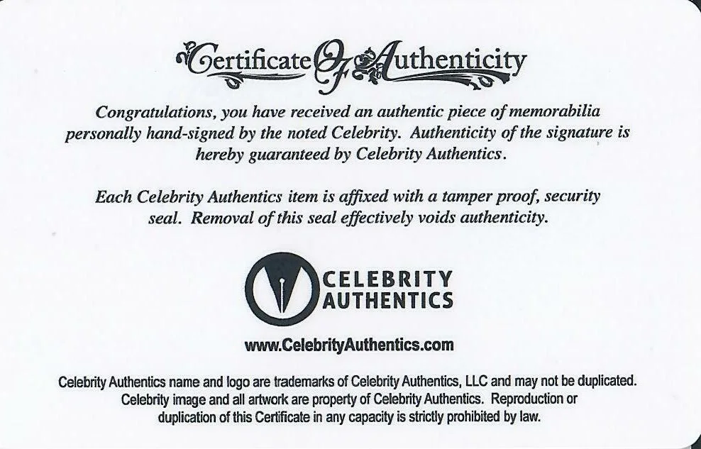 George Barris — George Barris Autographed 3x4 Signed Legendary Cuts Card with a CA CoA & FSD, изображение 4