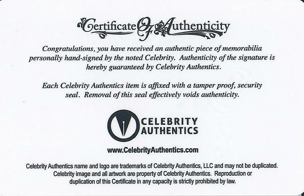 Laura Vandervoort — Laura Vandervoort Autographed 3x4 Signed Legendary Cuts Card w/ CA CoA & FSD, image 4