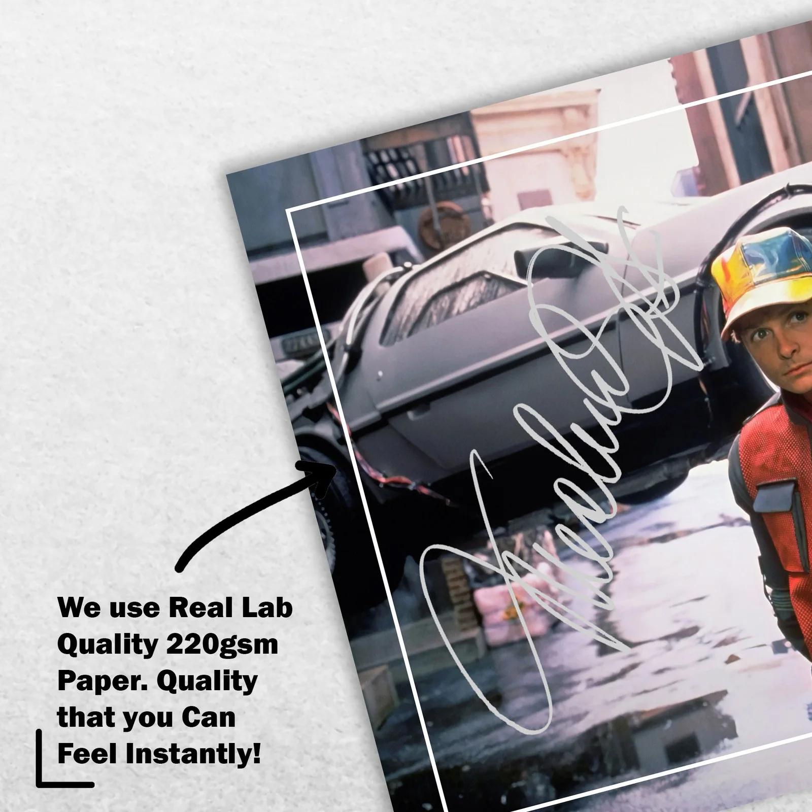 Michael J Fox Signed Memorabilia 8x6 Pre Printed Autograph Photo Memorabilia, image 4