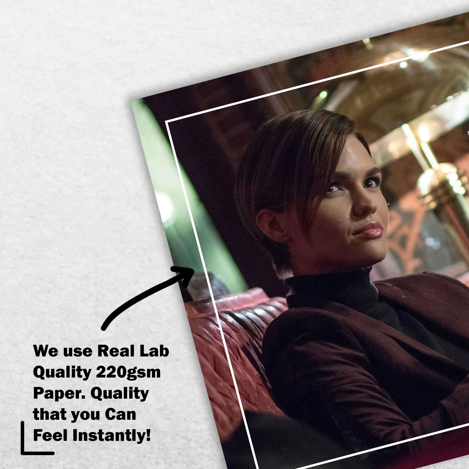 Ruby Rose Signed Memorabilia 8x6 Pre Printed Autograph Photo Memorabilia, image 4