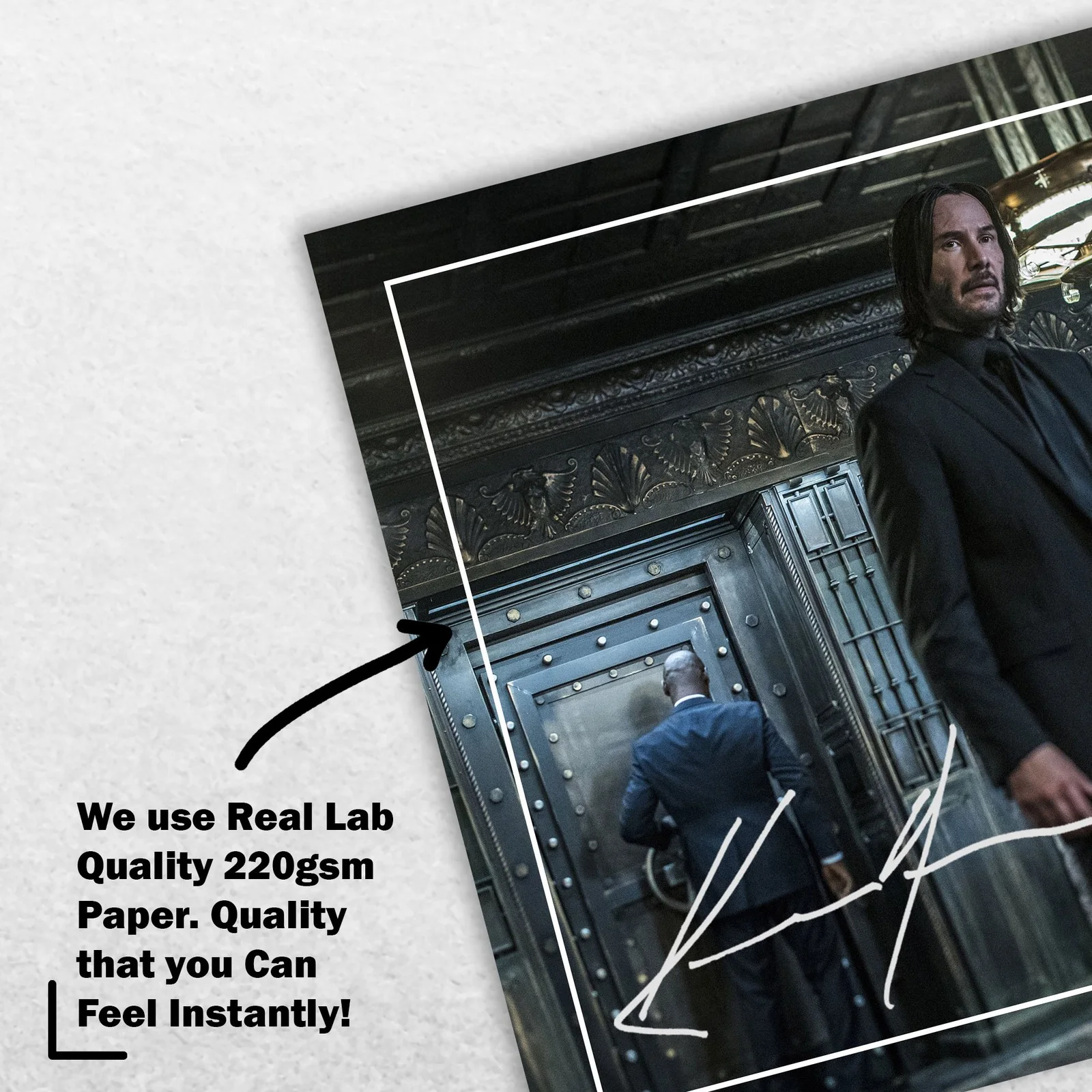 Keanu Reeves 8x6 Photo Signed Memorabilia 8x6 Pre Printed Autograph Photo, изображение 4