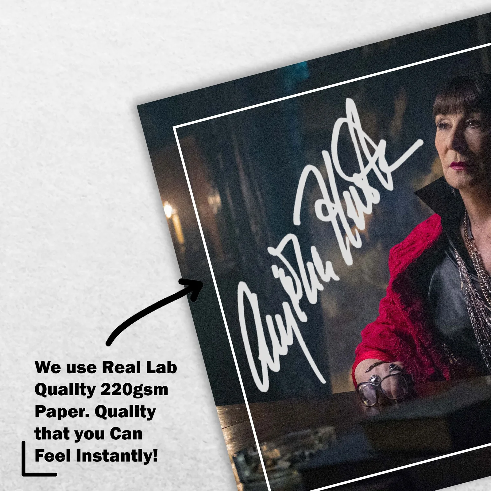 Anjelica Huston Signed Memorabilia 8x6 Pre Printed Autograph Photo Memorabilia, image 4