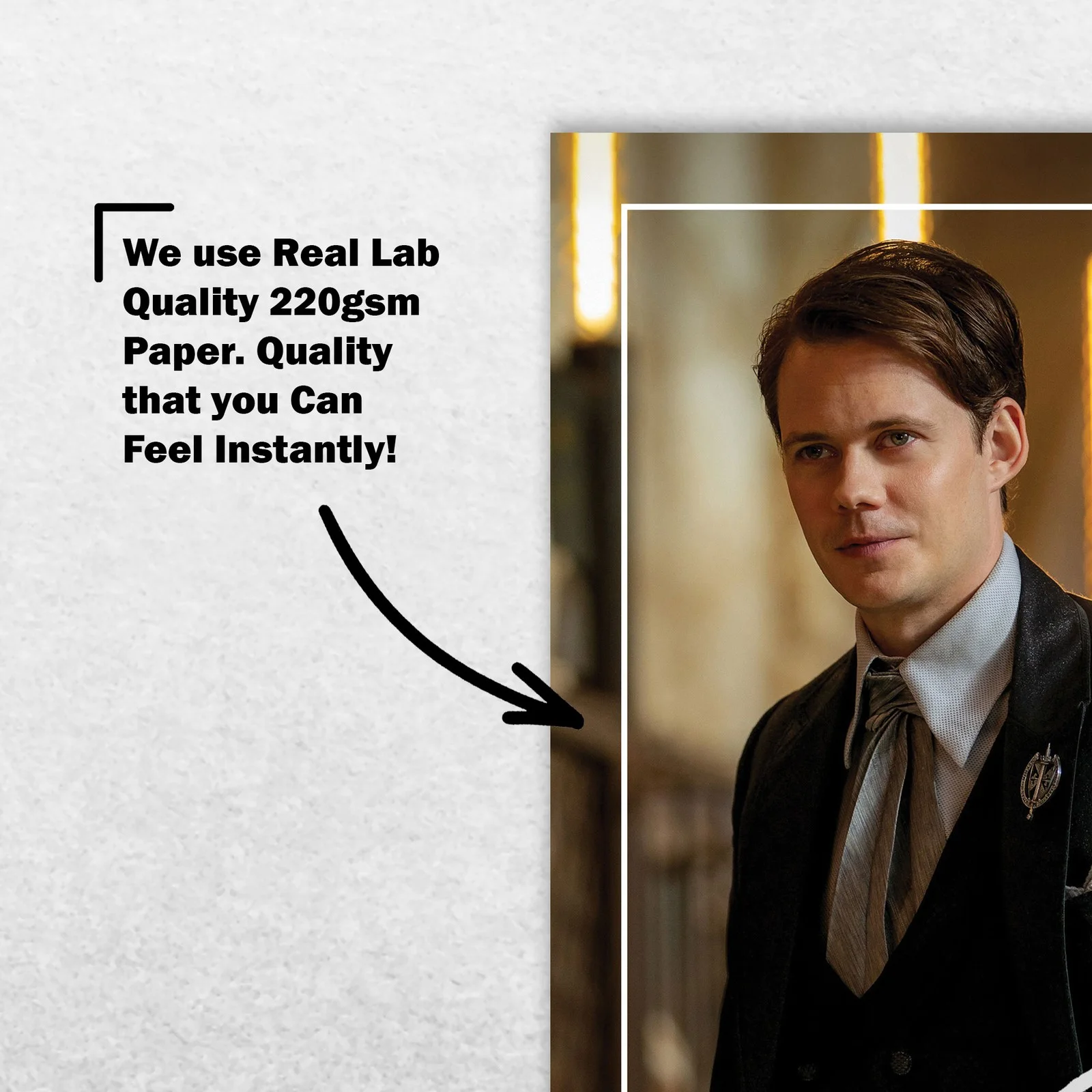 Bill Skarsgård 8x6 Photo Signed Memorabilia 8x6 Pre Printed Autograph Photo, изображение 4