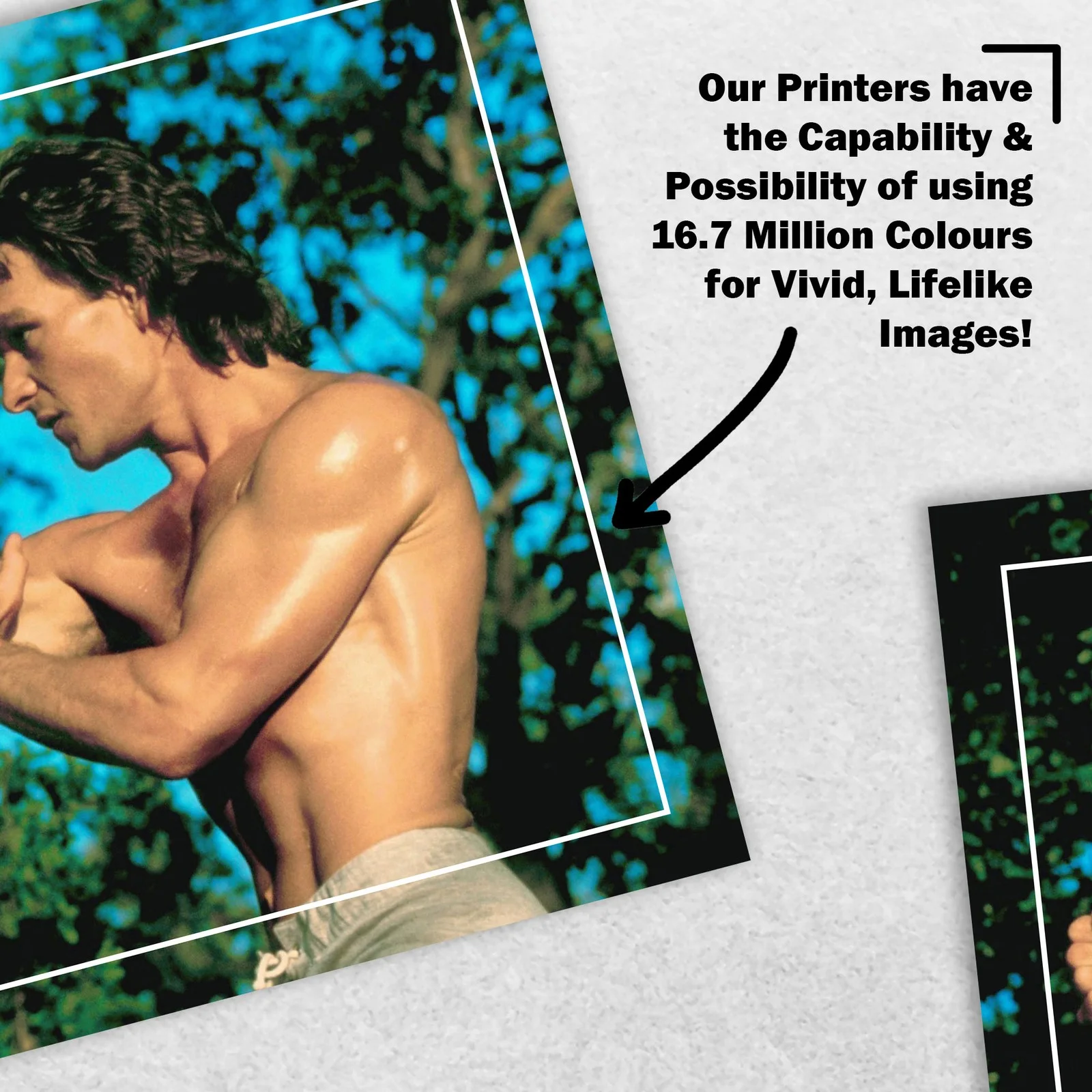 Patrick Swayze Signed Memorabilia 8x6 Pre Printed Autograph Photo Memorabilia, изображение 5