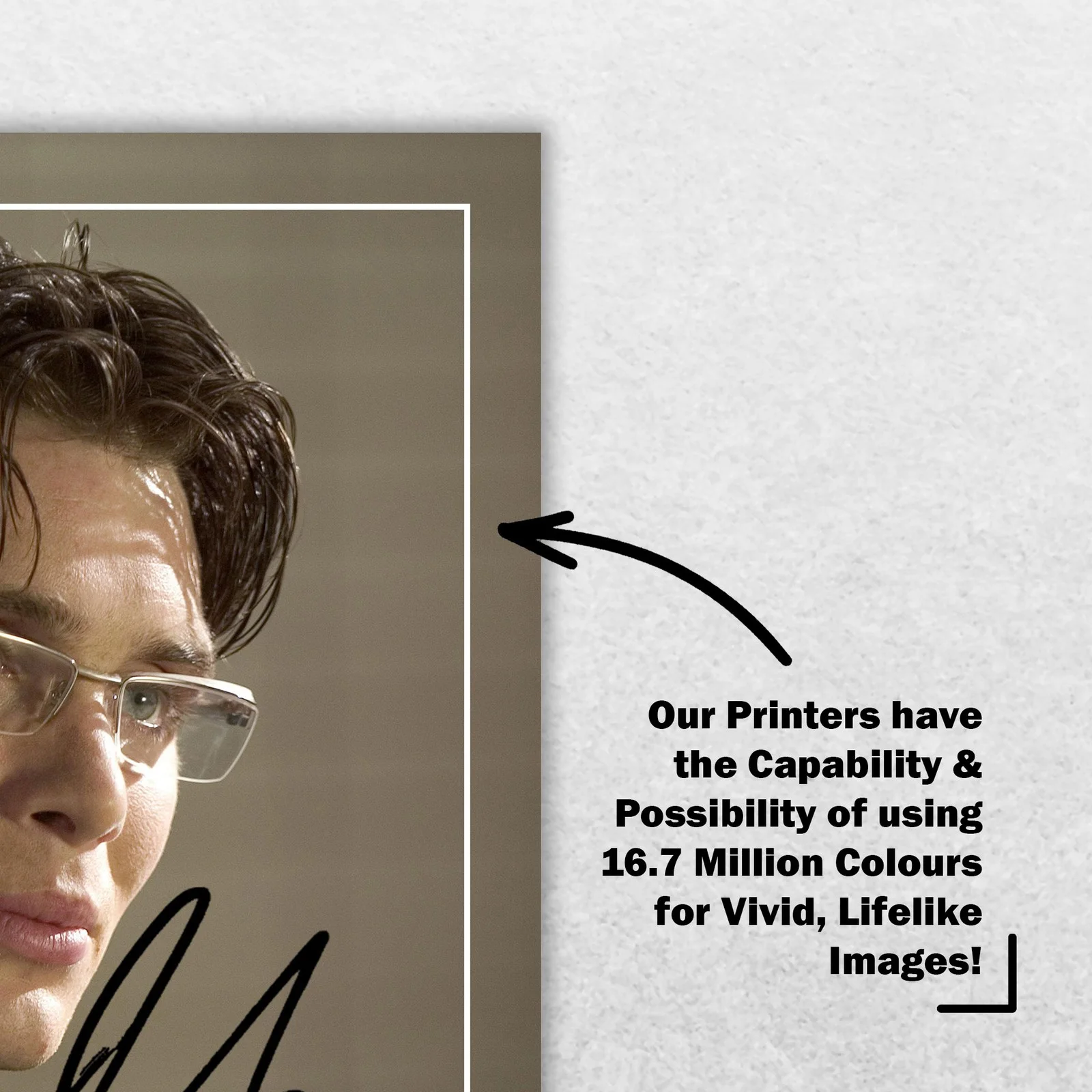 Cillian Murphy Signed Memorabilia 8x6 Pre Printed Autograph Photo Memorabilia, изображение 5