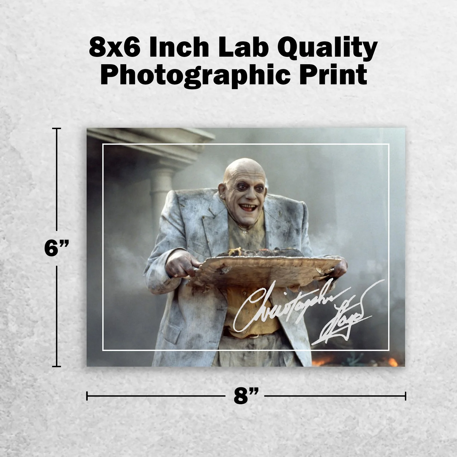 Christopher Lloyd 8x6 Photo Signed Memorabilia 8x6 Pre Printed Autograph Photo, изображение 2