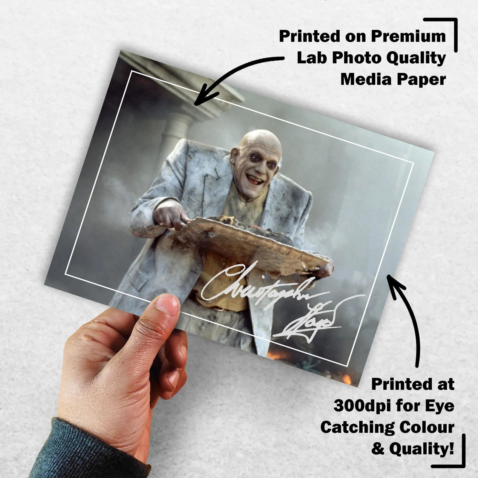 Christopher Lloyd 8x6 Photo Signed Memorabilia 8x6 Pre Printed Autograph Photo, изображение 3