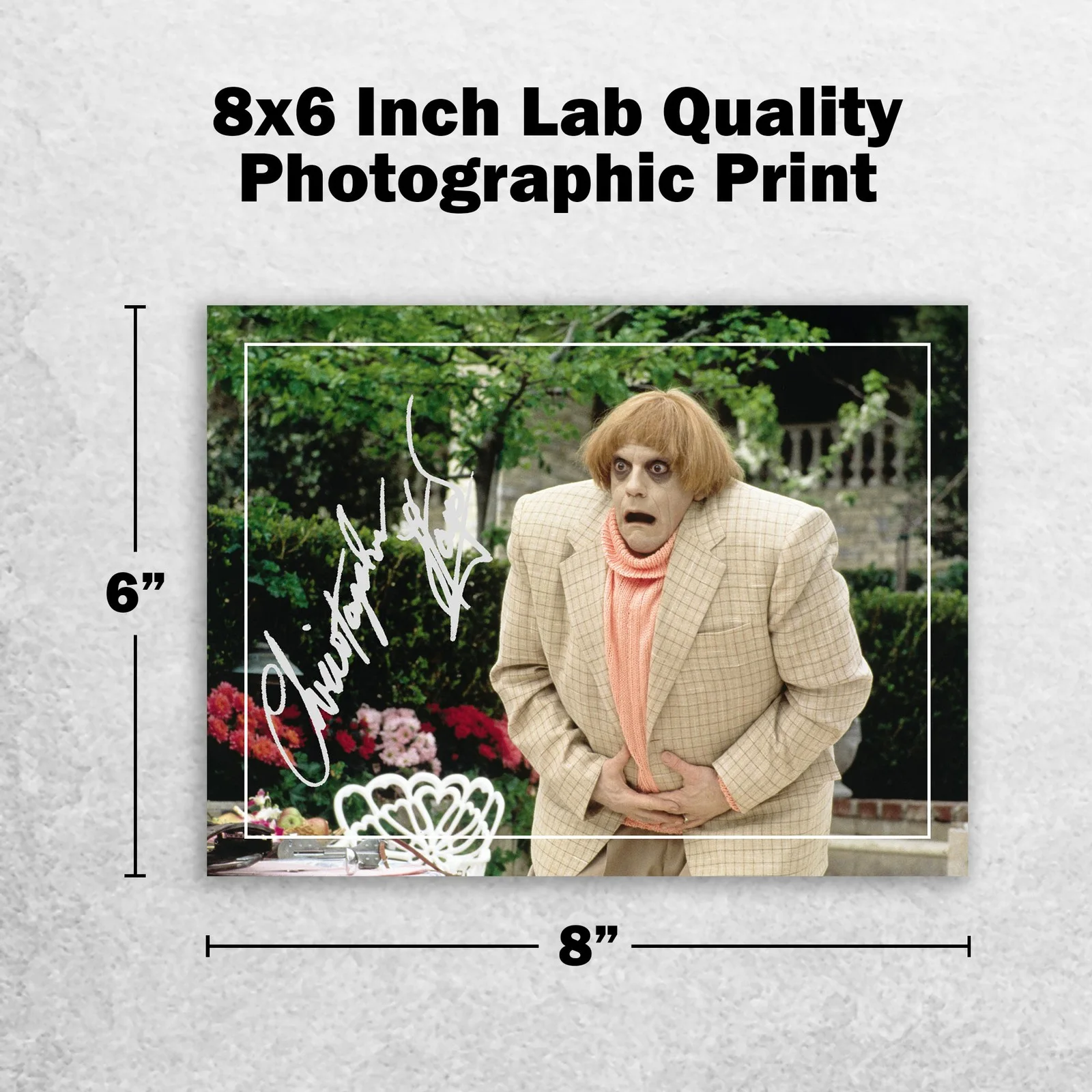 Christopher Lloyd 8x6 Photo Signed Memorabilia 8x6 Pre Printed Autograph Photo, изображение 2