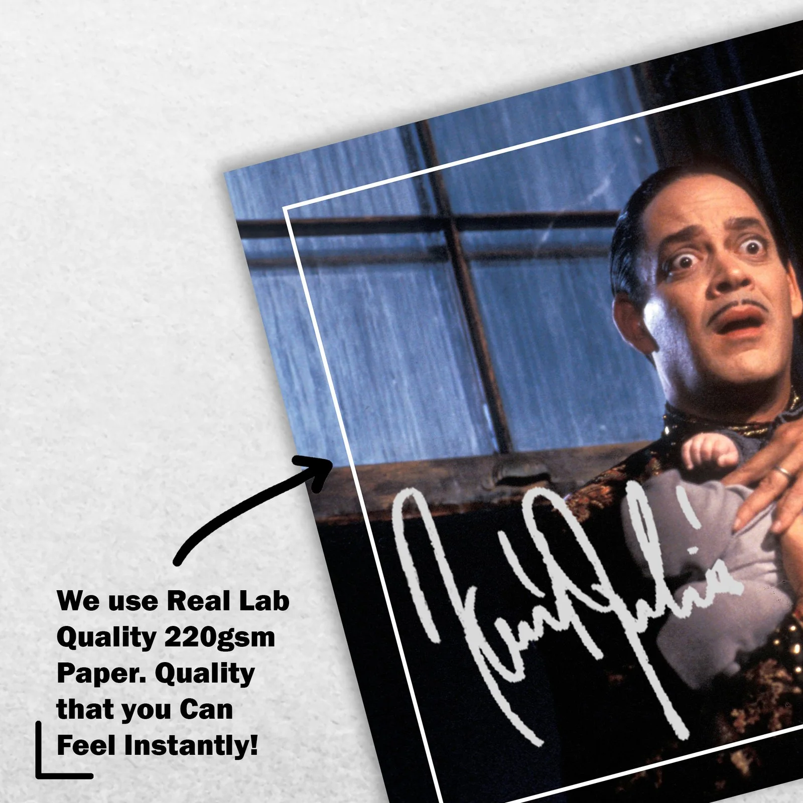 Raul Julia 8x6 Photo Signed Memorabilia 8x6 Pre Printed Autograph Photo, изображение 4