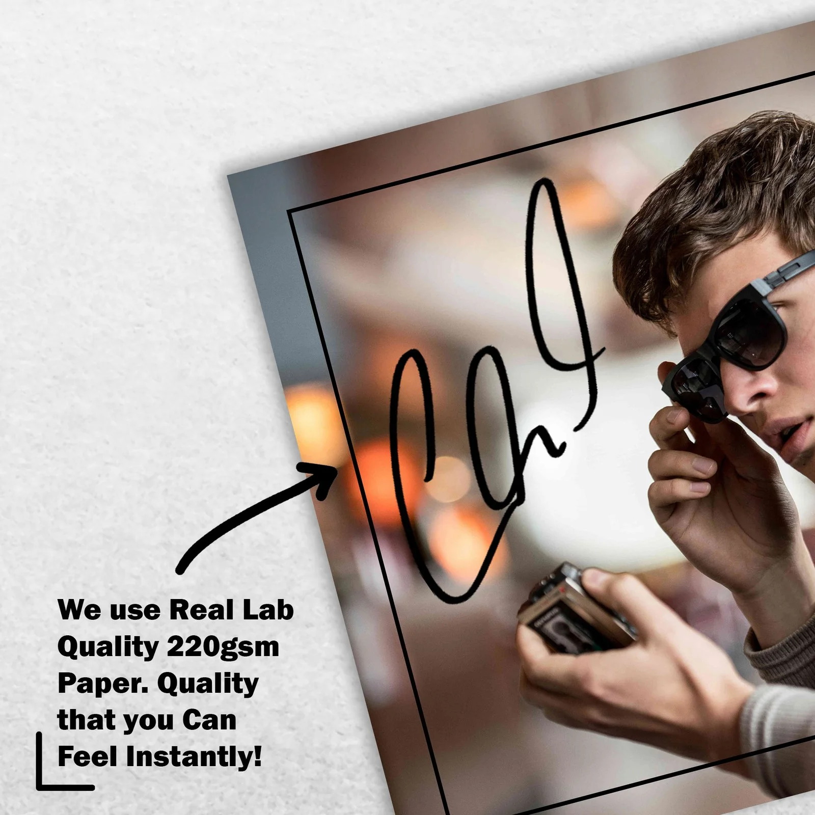 Ansel Elgort 8x6 Photo Signed Memorabilia 8x6 Pre Printed Autograph Photo, изображение 4