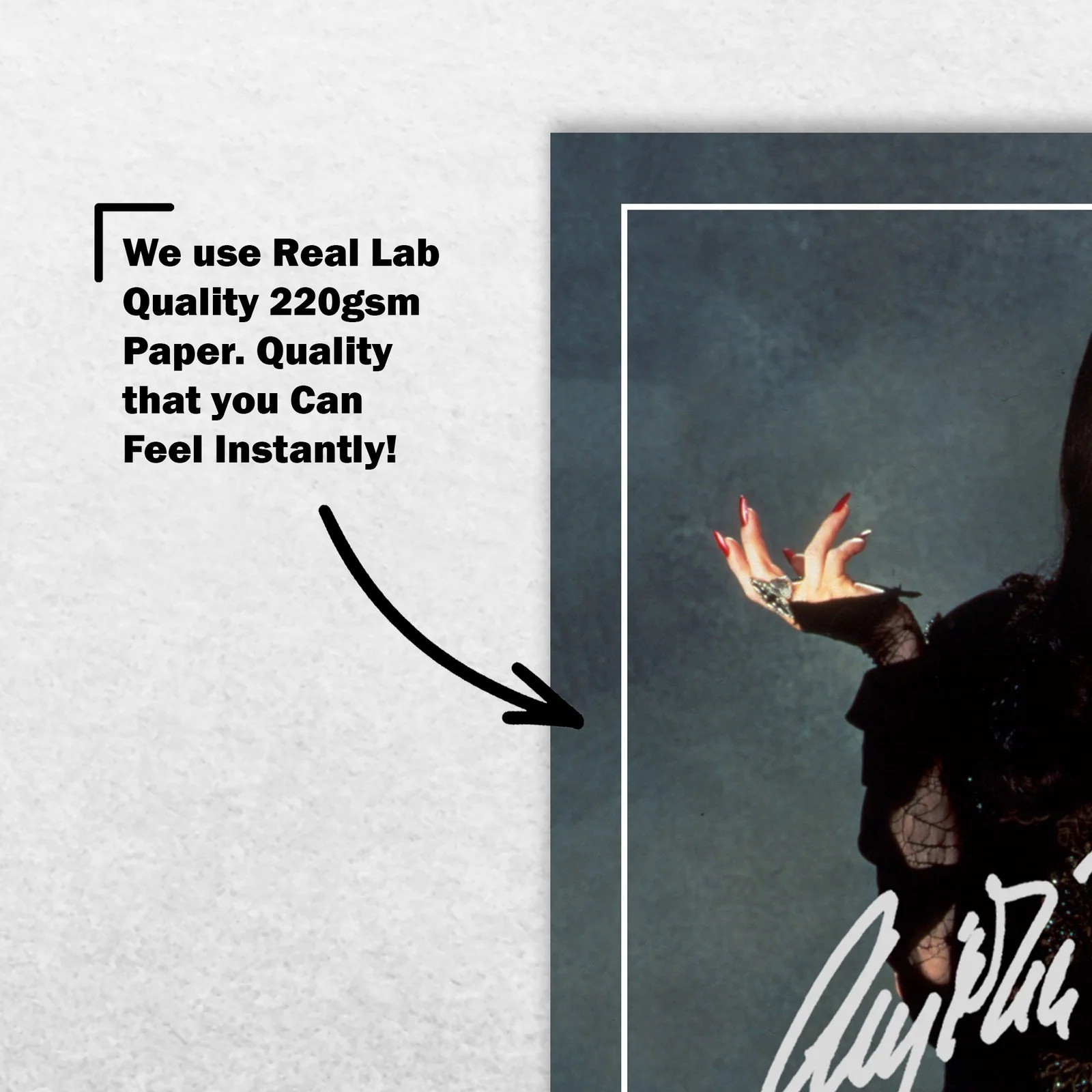 Anjelica Huston Signed Memorabilia 8x6 Pre Printed Autograph Photo Memorabilia, изображение 4