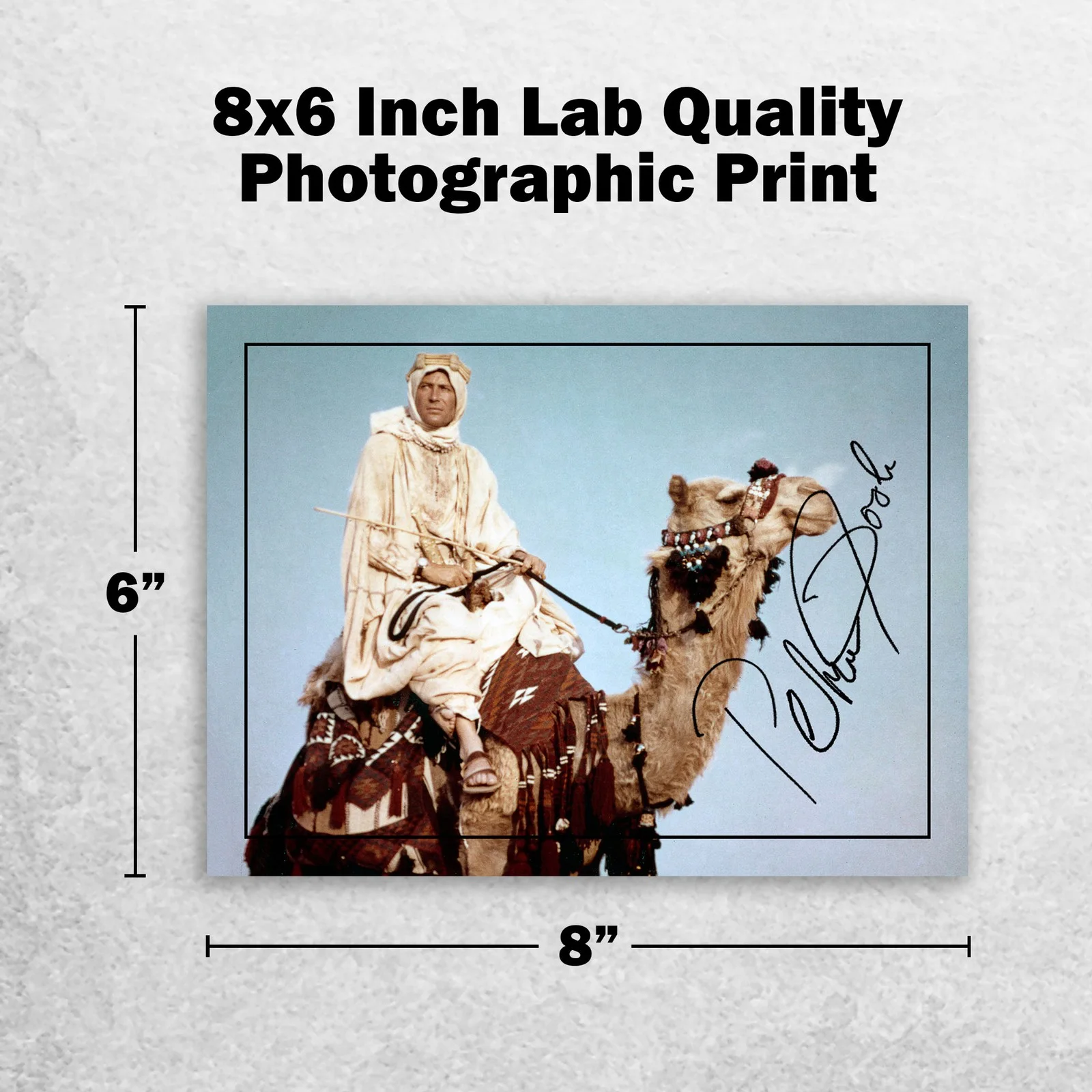 Peter O'Toole 8x6 Photo Signed Memorabilia 8x6 Pre Printed Autograph Photo, image 2