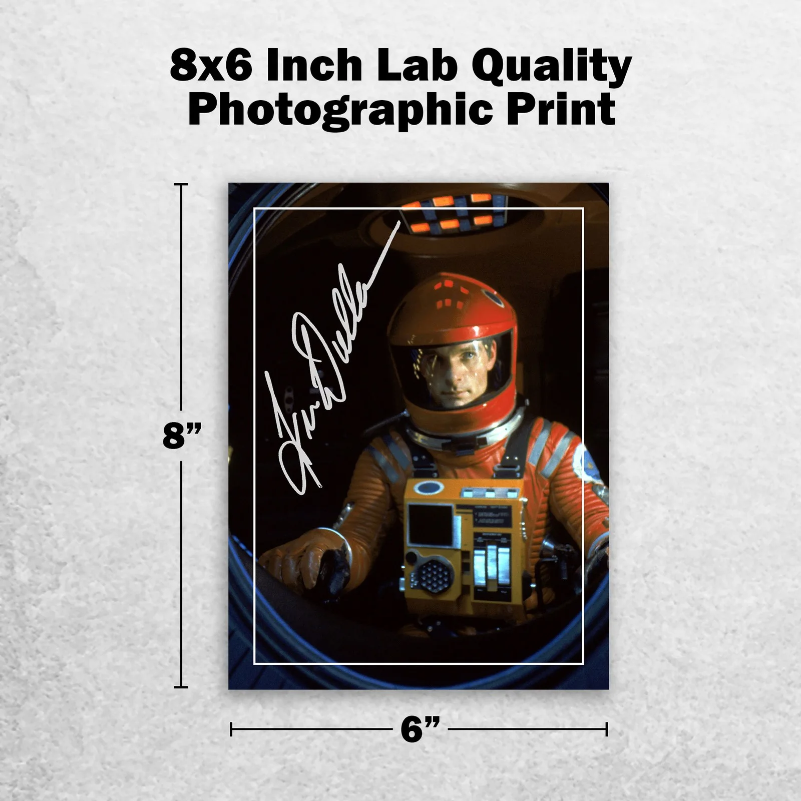Keir Dullea Signed Memorabilia 8x6 Pre Printed Autograph Photo Memorabilia, изображение 2