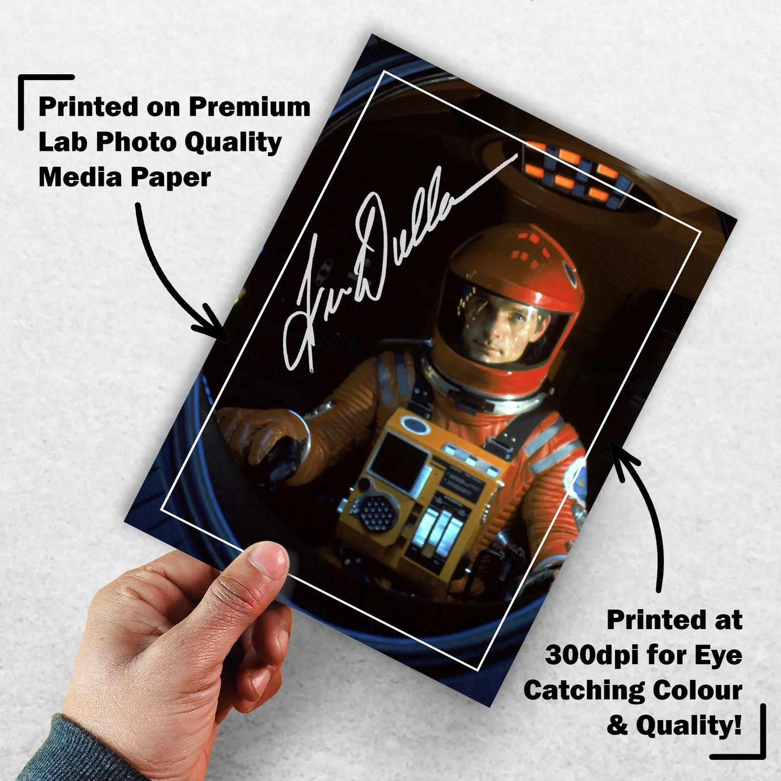 Keir Dullea Signed Memorabilia 8x6 Pre Printed Autograph Photo Memorabilia, изображение 3