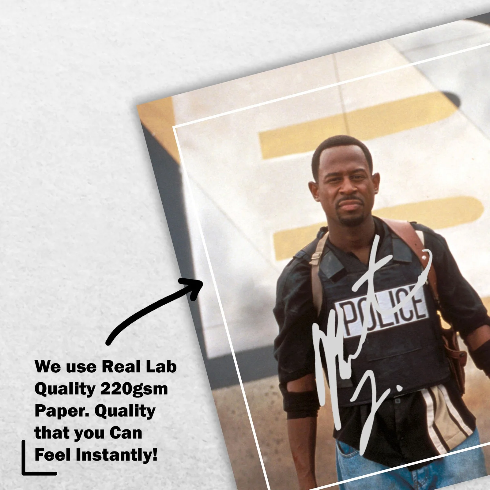 Will Smith Martin Lawrence Signed Memorabilia 8x6 Pre Printed Autograph Photo, изображение 4