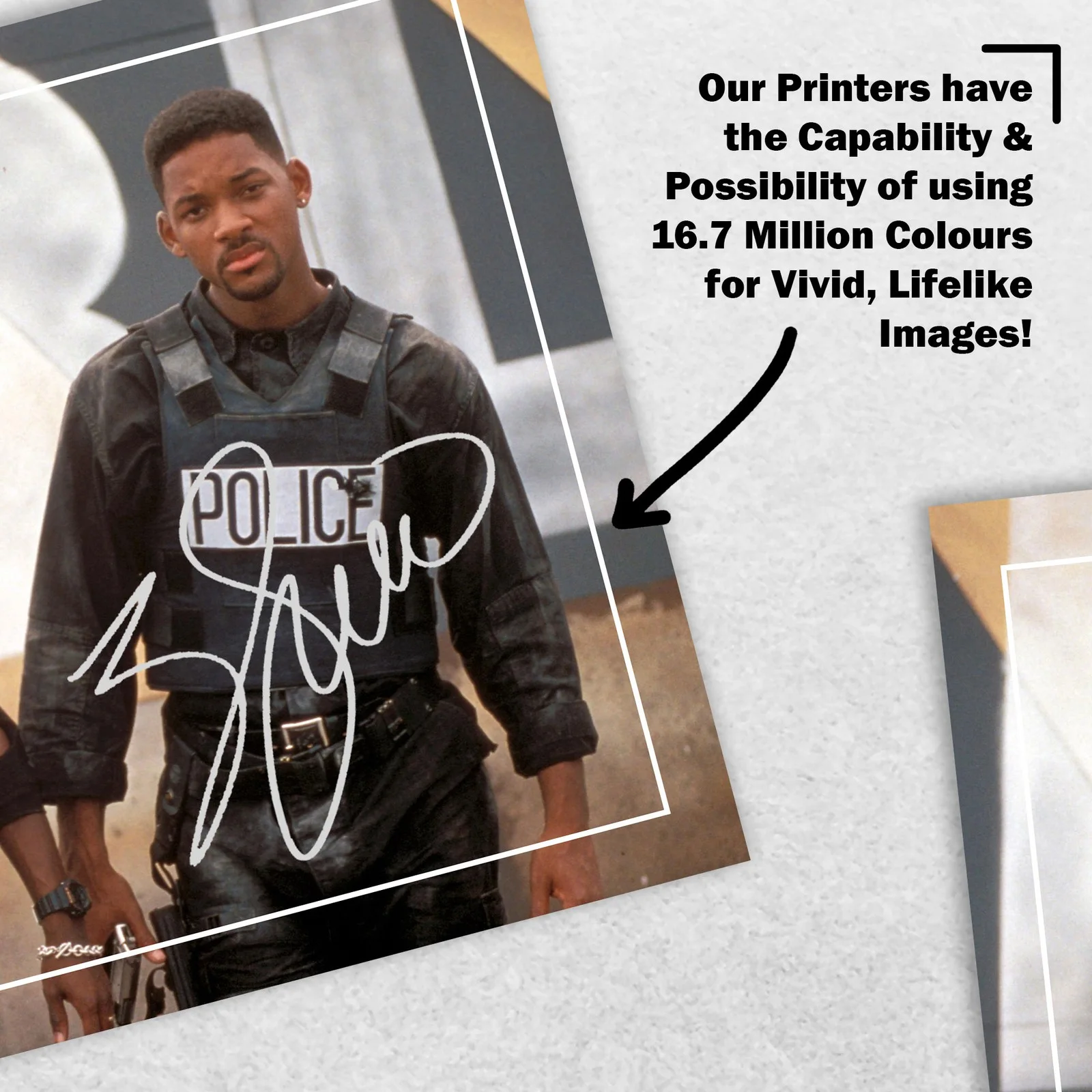 Will Smith Martin Lawrence Signed Memorabilia 8x6 Pre Printed Autograph Photo, изображение 5