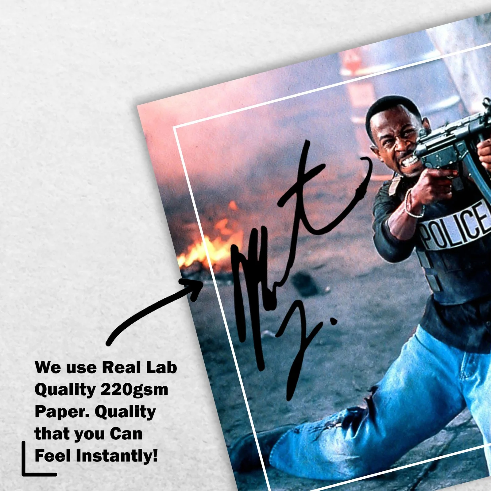 Martin Lawrence 8x6 Photo Signed Memorabilia 8x6 Pre Printed Autograph Photo, изображение 4