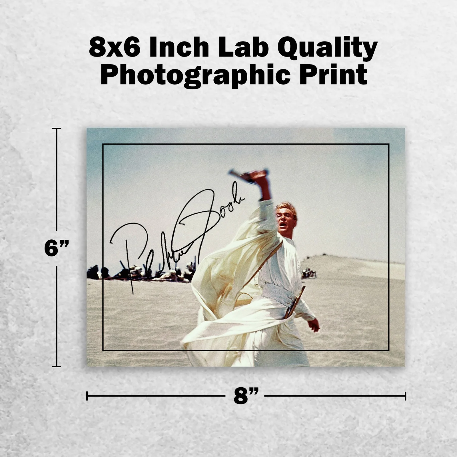 Peter O'Toole 8x6 Photo Signed Memorabilia 8x6 Pre Printed Autograph Photo, изображение 2