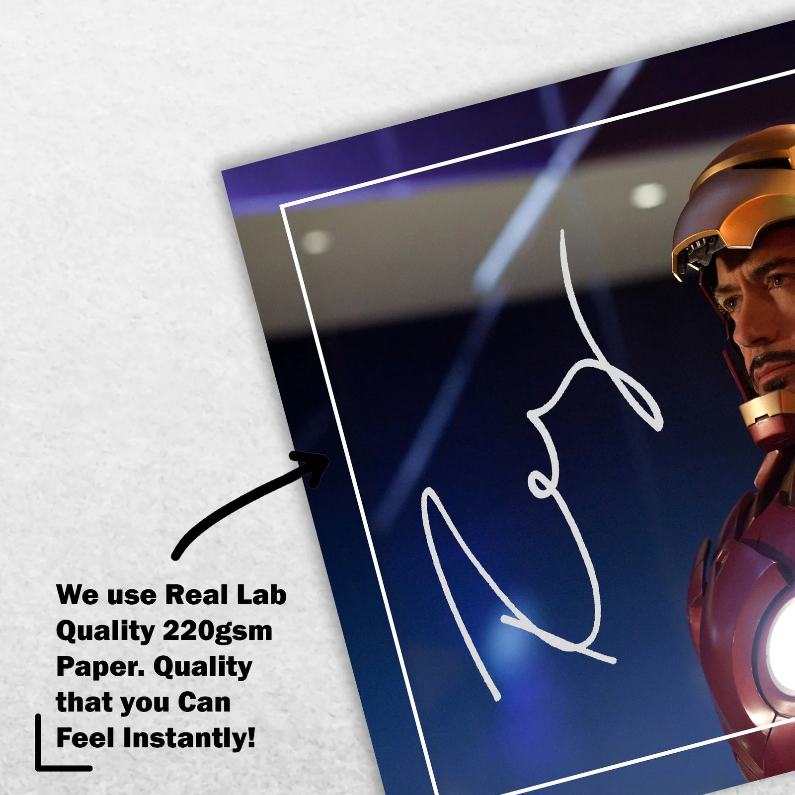 Robert Downey Jr 8x6 Signed Memorabilia 8x6 Pre Printed Autograph Photo, изображение 4