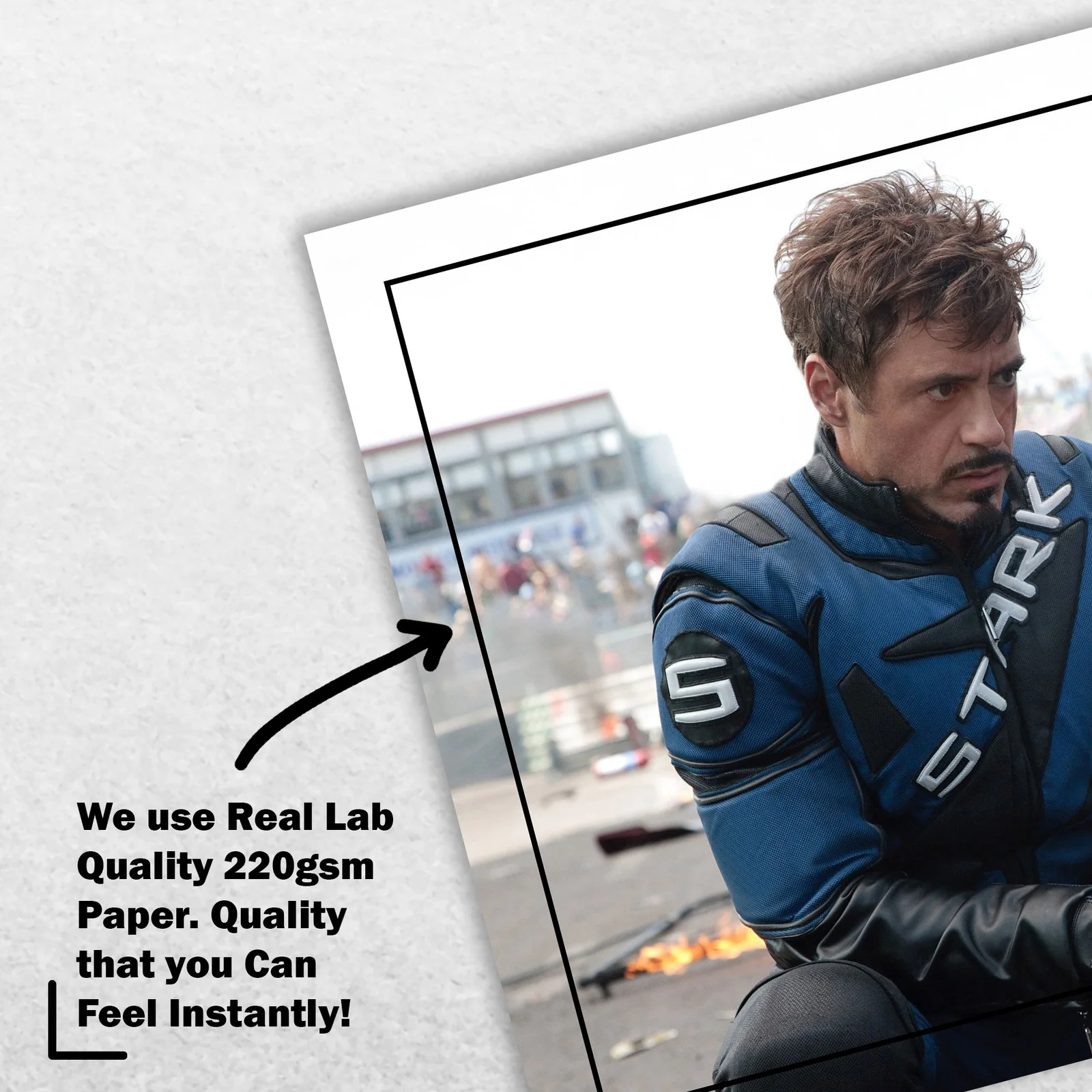 Robert Downey Jr 8x6 Signed Memorabilia 8x6 Pre Printed Autograph Photo, изображение 4