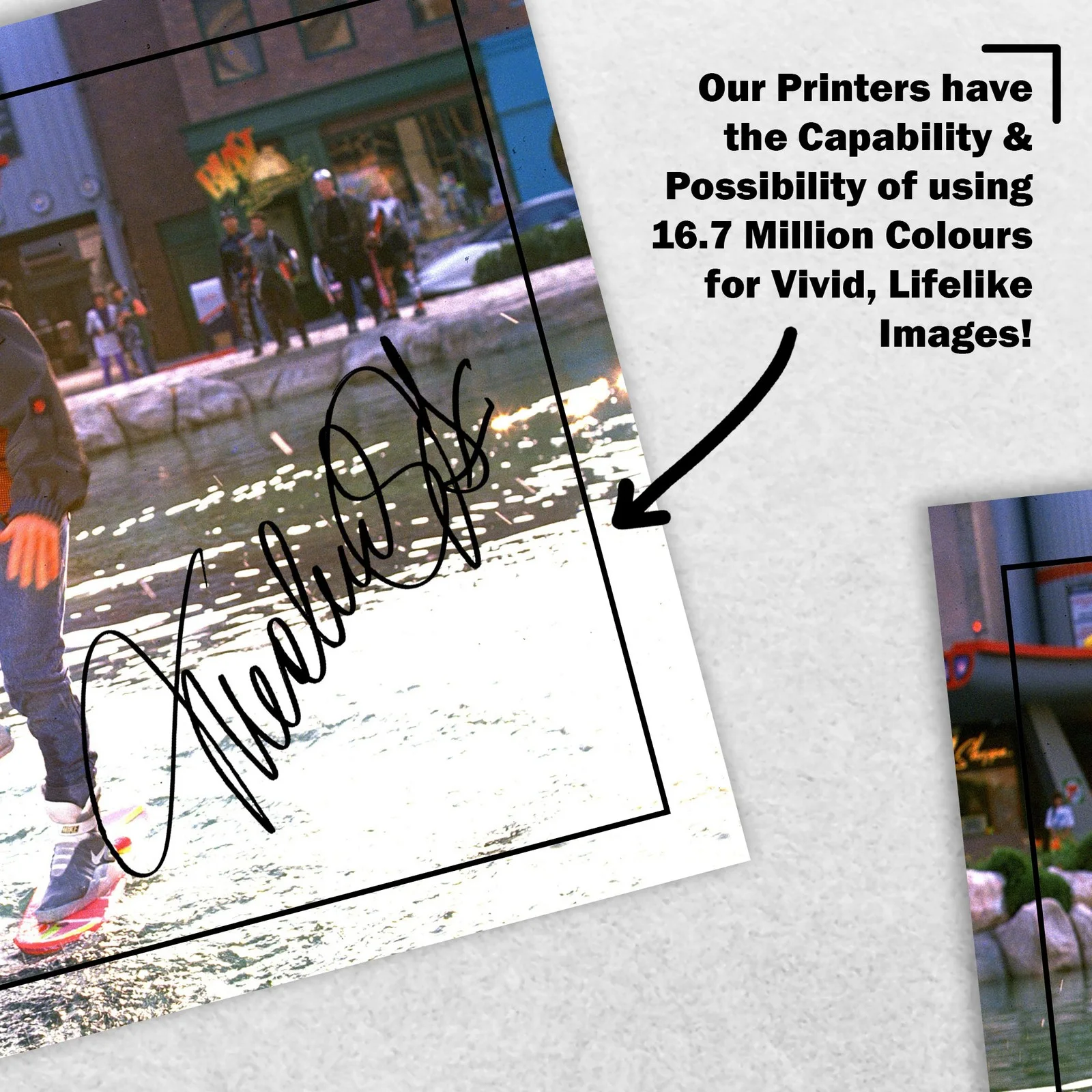 Michael J Fox Signed Memorabilia 8x6 Pre Printed Autograph Photo Memorabilia, image 5