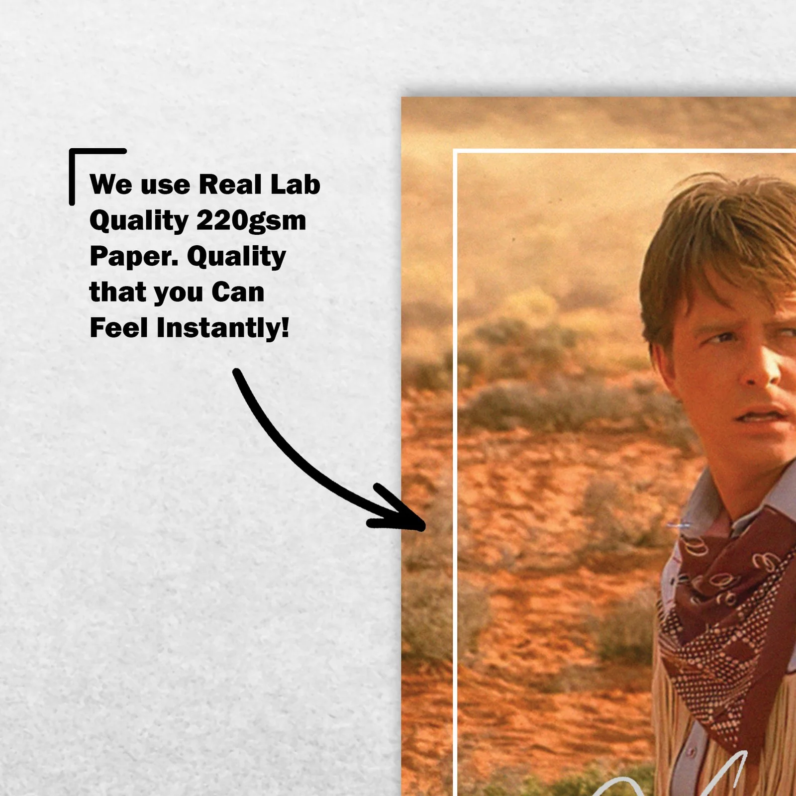 Michael J Fox Signed Memorabilia 8x6 Pre Printed Autograph Photo Memorabilia, изображение 4