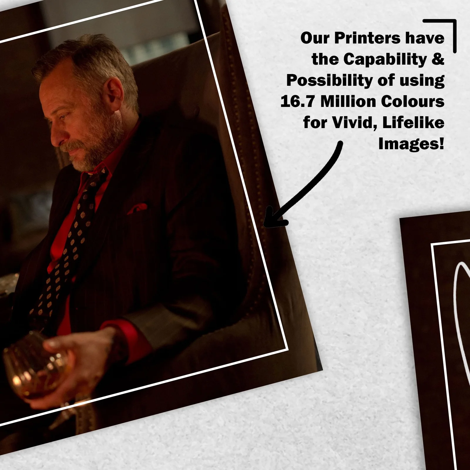 Michael Nyqvist 8x6 Photo Signed Memorabilia 8x6 Pre Printed Autograph Photo, изображение 5