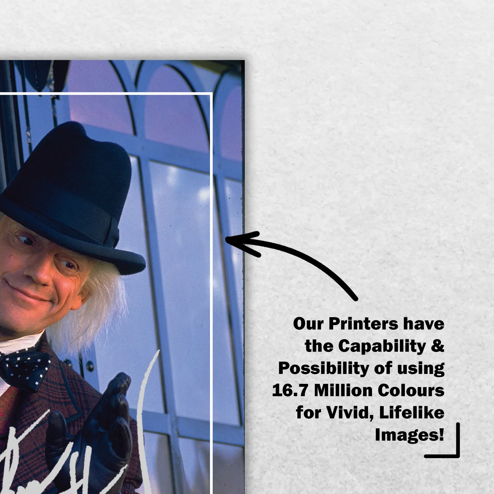 Christopher Lloyd 8x6 Photo Signed Memorabilia 8x6 Pre Printed Autograph Photo, изображение 5