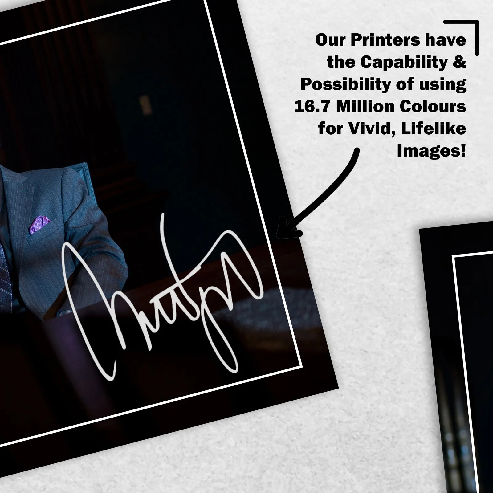 Michael Nyqvist 8x6 Photo Signed Memorabilia 8x6 Pre Printed Autograph Photo, изображение 5