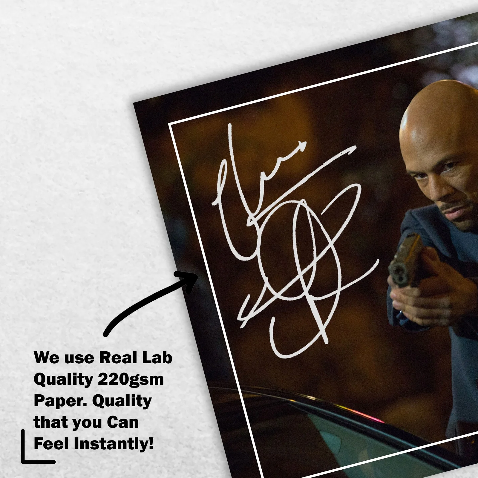 Common Signed Memorabilia 8x6 Pre Printed Autograph Photo Memorabilia, image 4