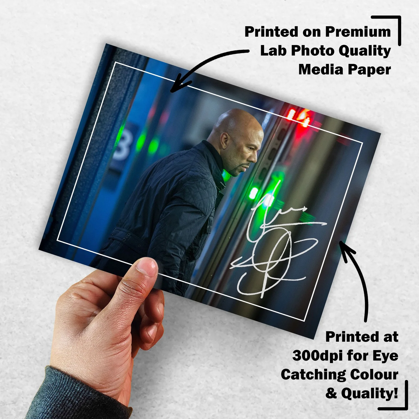Common Signed Memorabilia 8x6 Pre Printed Autograph Photo Memorabilia, image 3