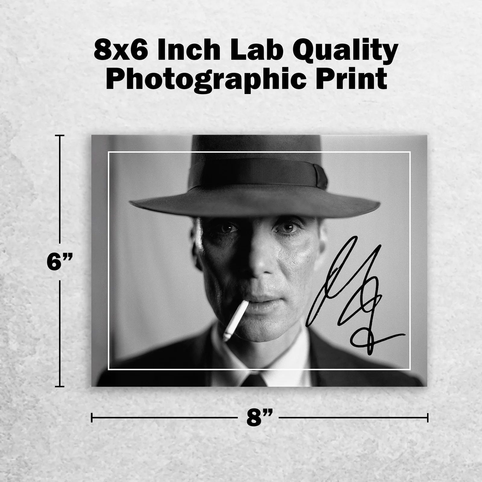 Cillian Murphy Signed Memorabilia 8x6 Pre Printed Autograph Photo Memorabilia, изображение 2