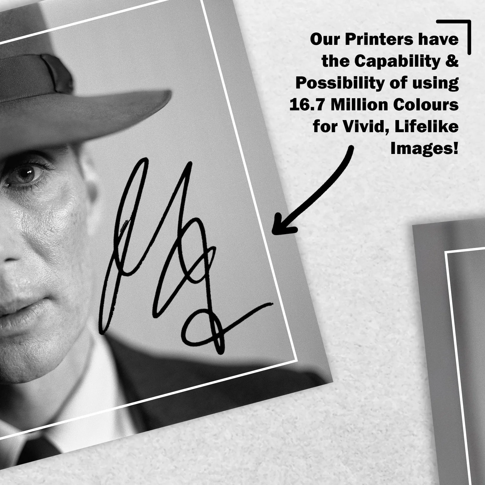 Cillian Murphy Signed Memorabilia 8x6 Pre Printed Autograph Photo Memorabilia, изображение 5