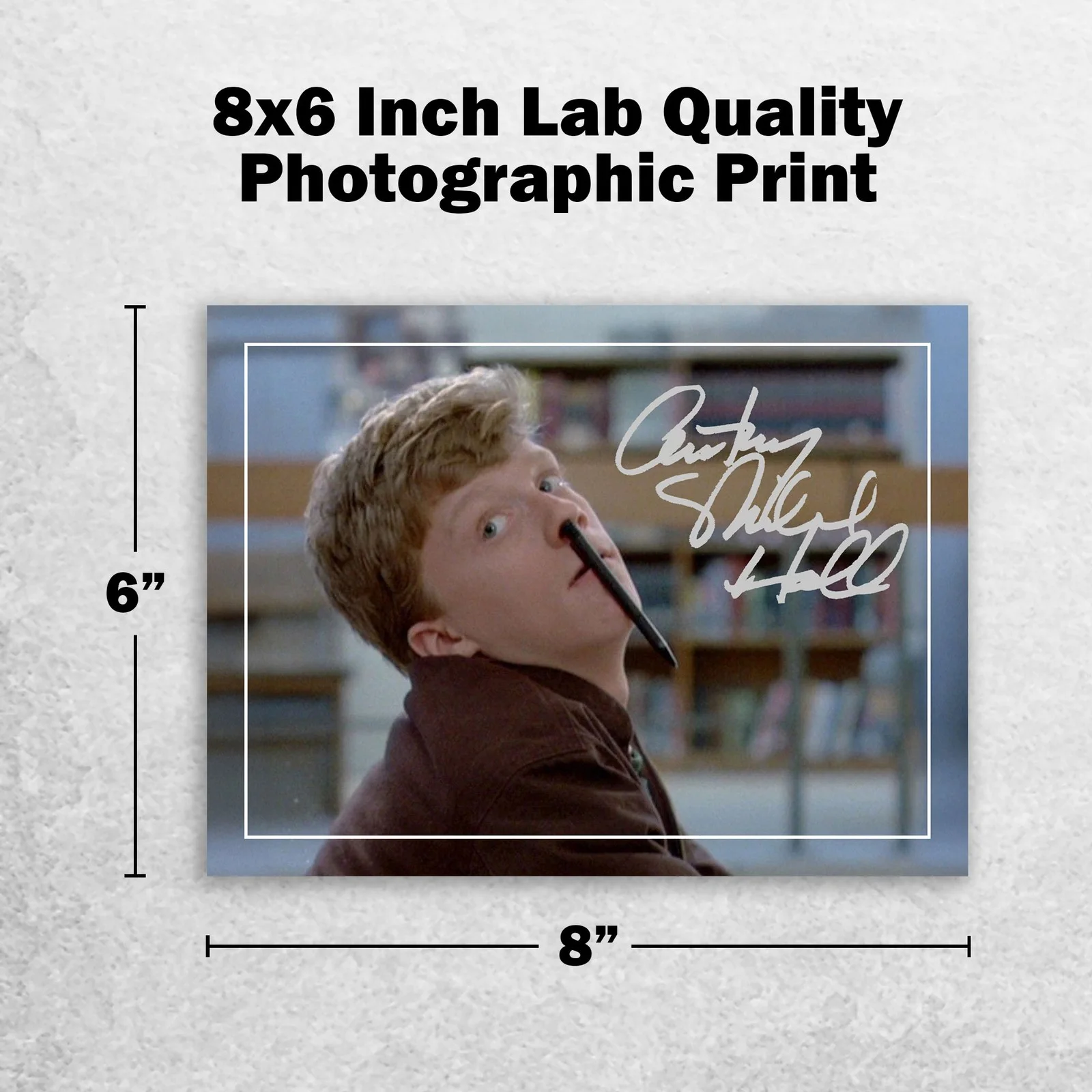 Michael C Hall Signed Memorabilia 8x6 Pre Printed Autograph Photo Memorabilia, изображение 2