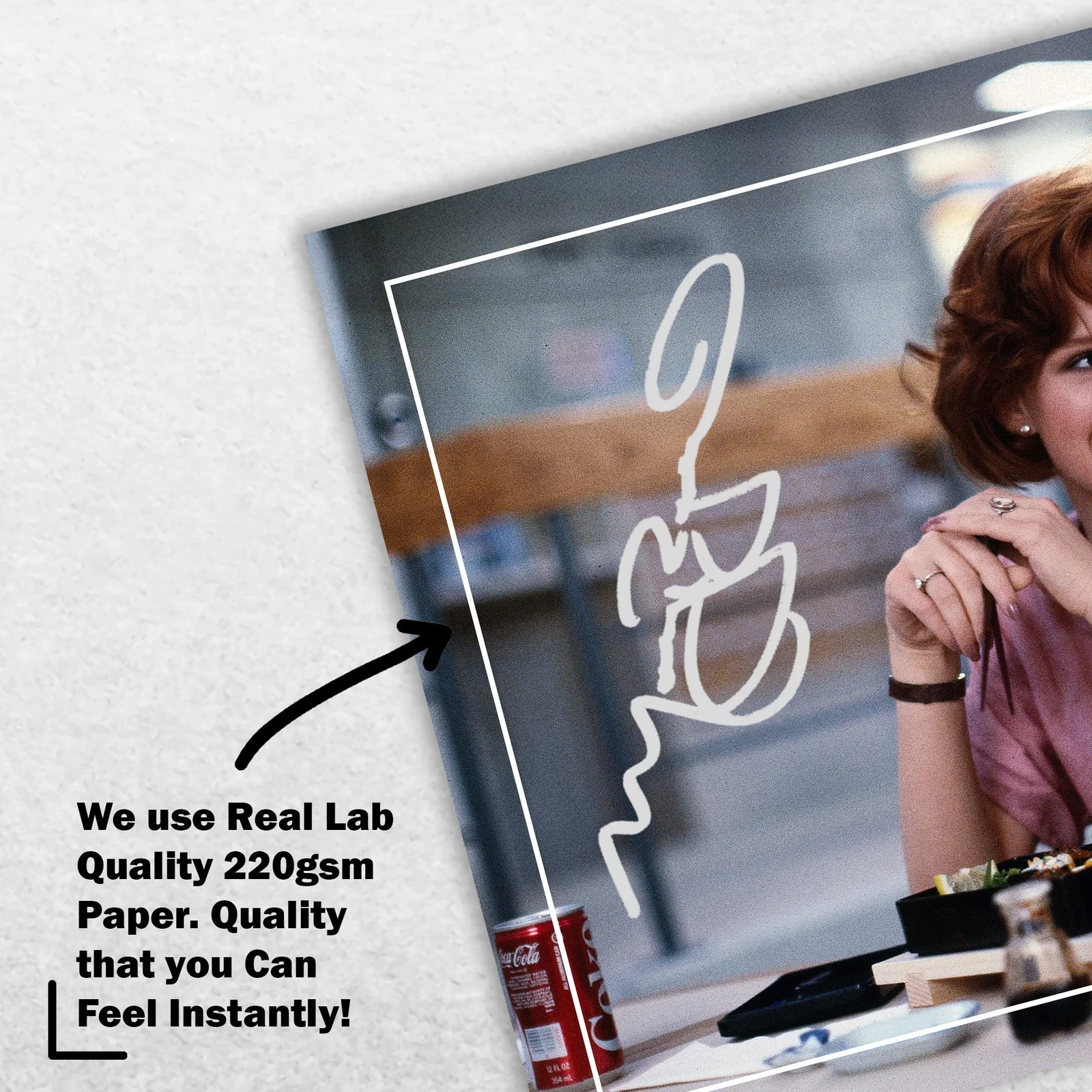 Molly Ringwald Signed Memorabilia 8x6 Pre Printed Autograph Photo Memorabilia, изображение 4