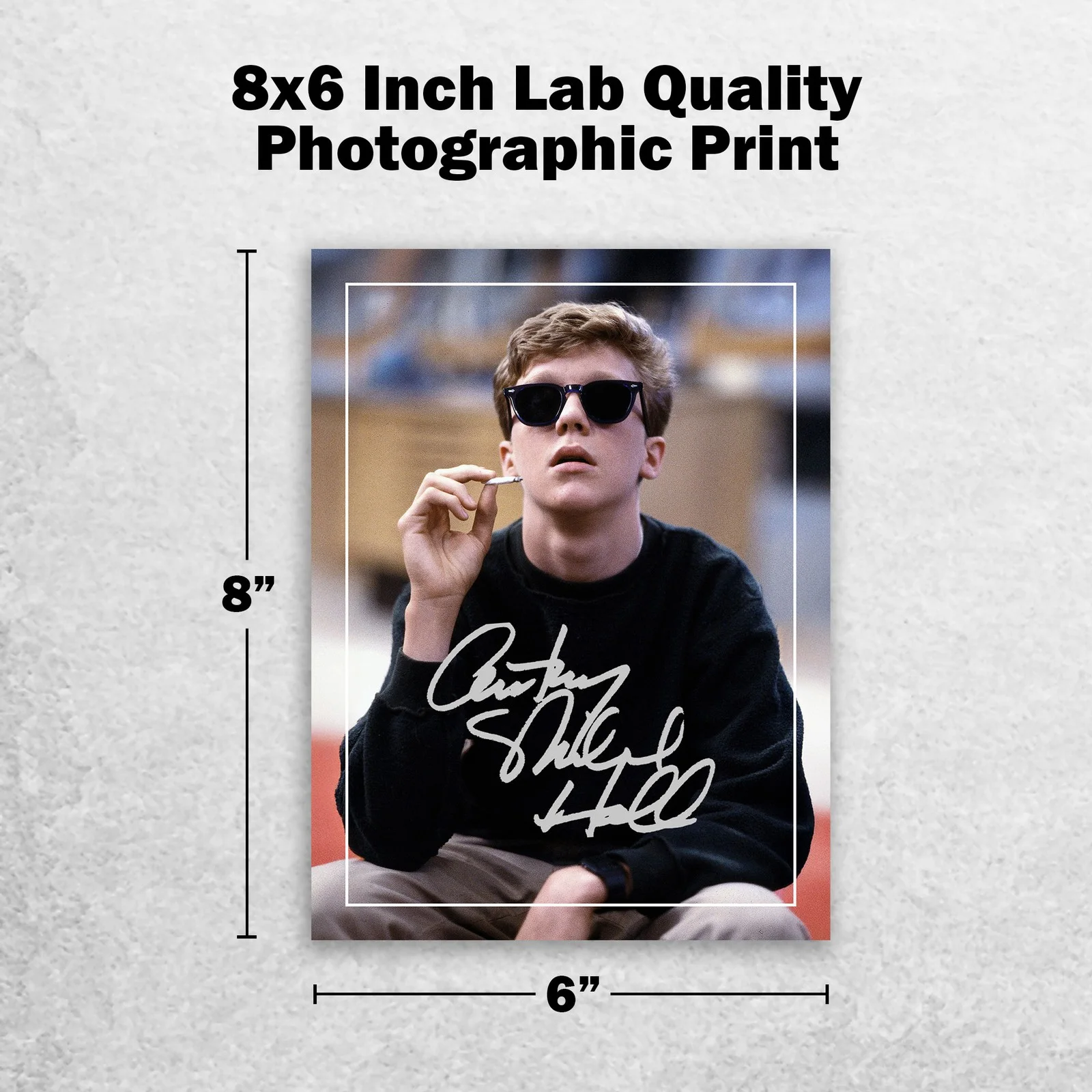 Michael C Hall Signed Memorabilia 8x6 Pre Printed Autograph Photo Memorabilia, изображение 2