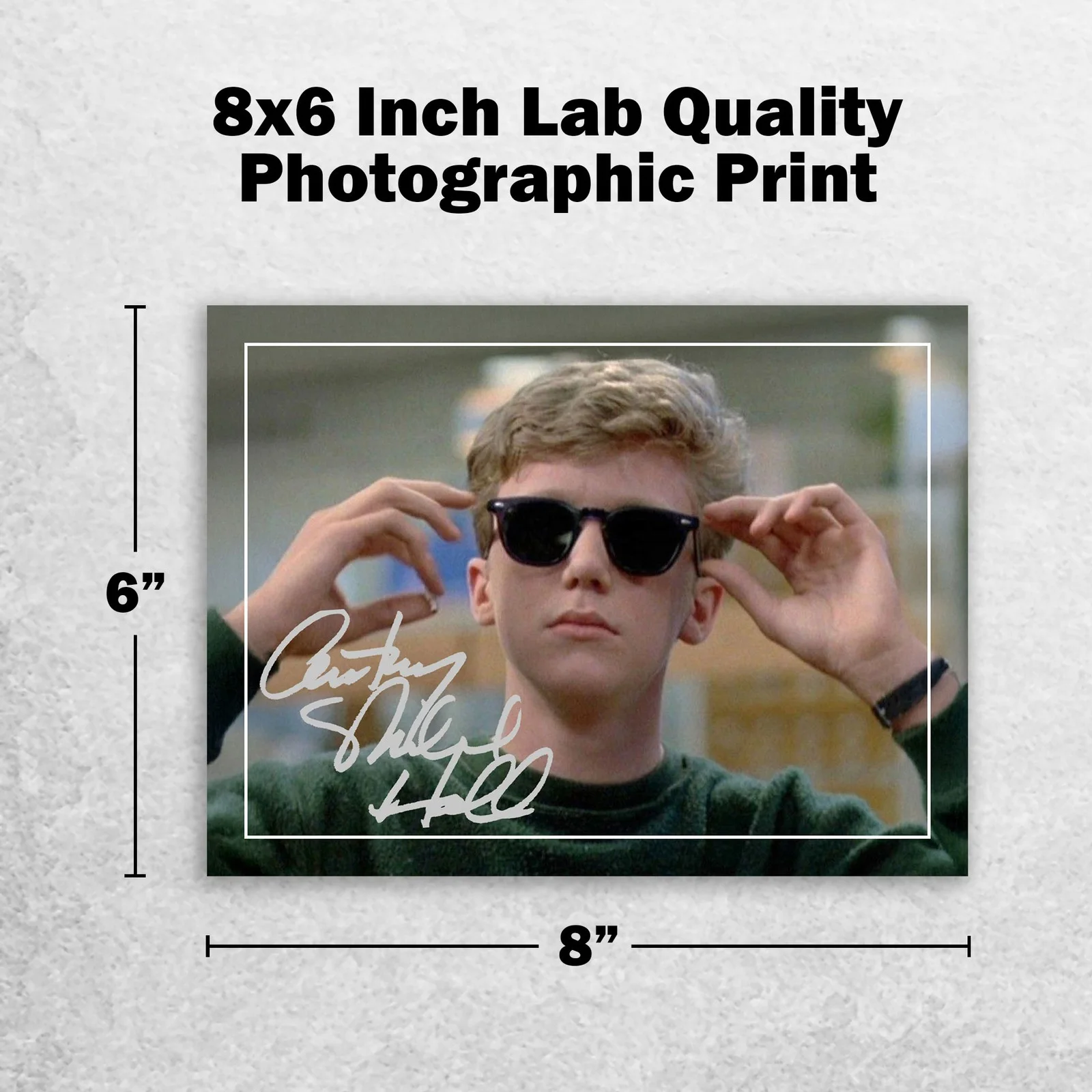 Michael C Hall Signed Memorabilia 8x6 Pre Printed Autograph Photo Memorabilia, image 2