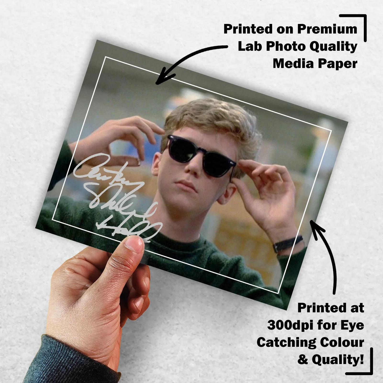 Michael C Hall Signed Memorabilia 8x6 Pre Printed Autograph Photo Memorabilia, image 3