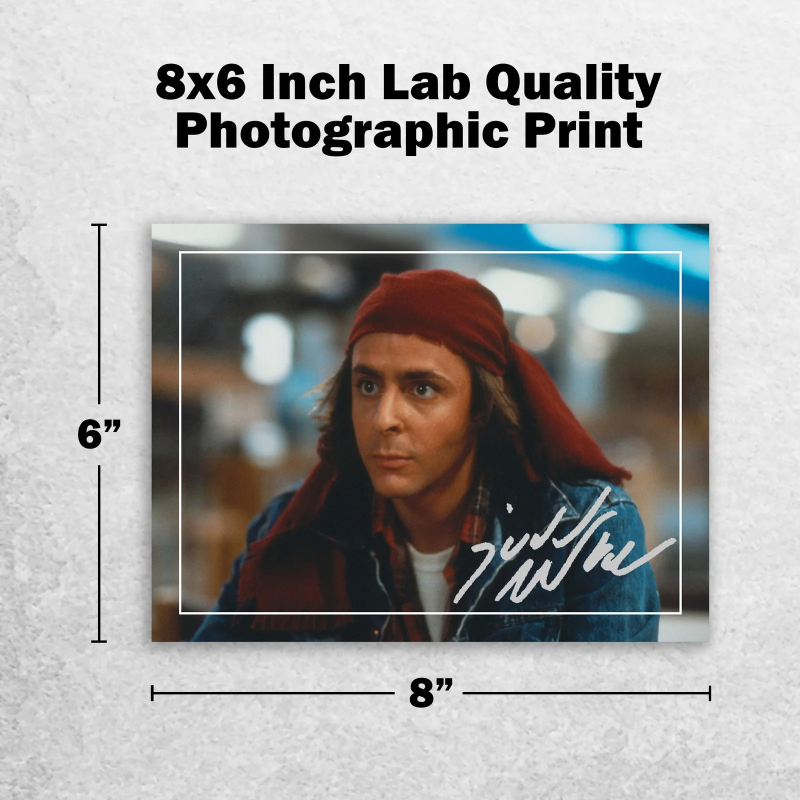 Judd Nelson Signed Memorabilia 8x6 Pre Printed Autograph Photo Memorabilia, изображение 2
